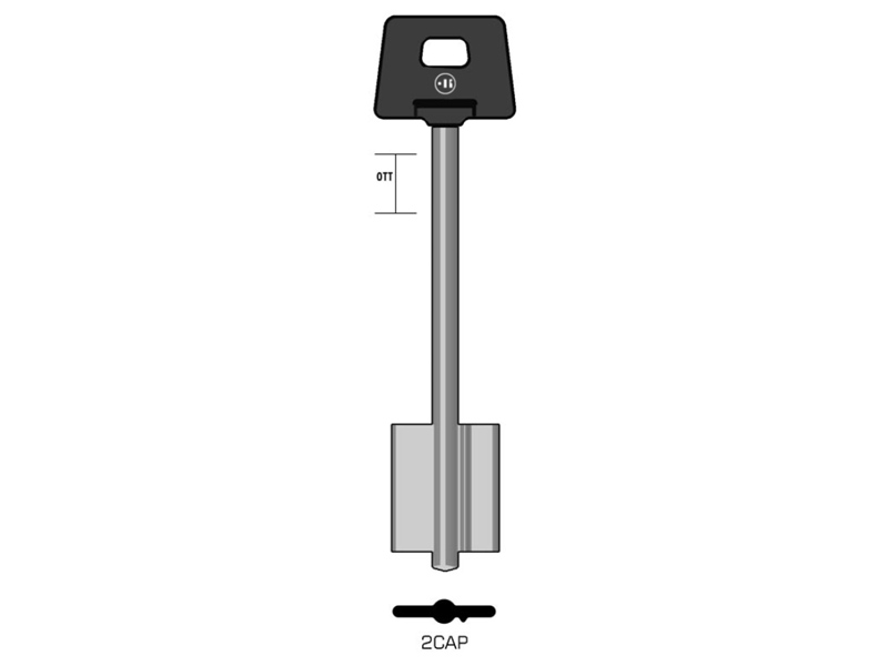 CSLCP-2CAP/K041 CHIAVE DOP.MAP.  (25)