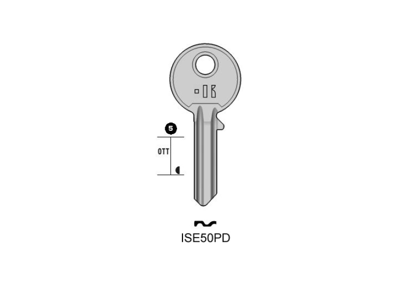 IE1-ISE50PD/K000 CHIAVE (100