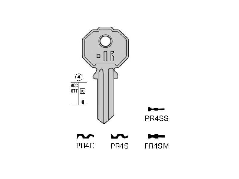 PF2-PR4SM/K000 CHIAVE (100)