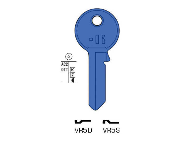 VI081-VR5S/K223 BLU CHIAVE (50*