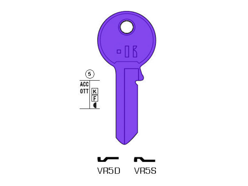 VI081-VR5S/K228 VIOLA CHIAVE (50*