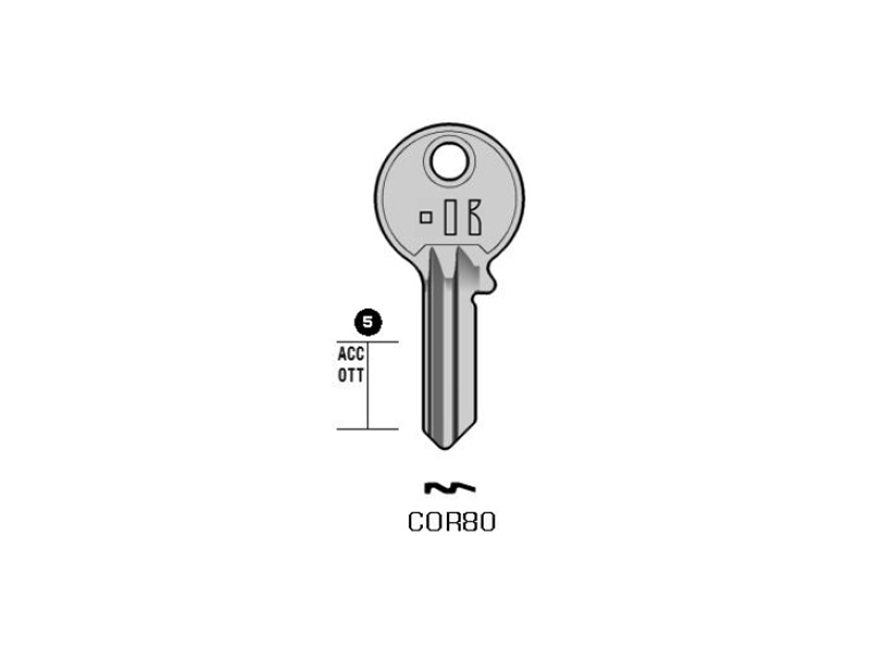 CB80-COR80/K000 CHIAVE (100)