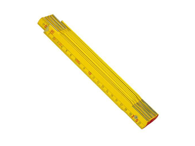 METRO LEGNO MT.2 GIALLO FLUO