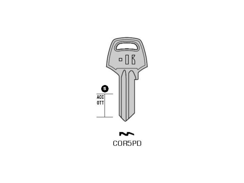 CB3-COR5PD/K000 CHIAVE (100)