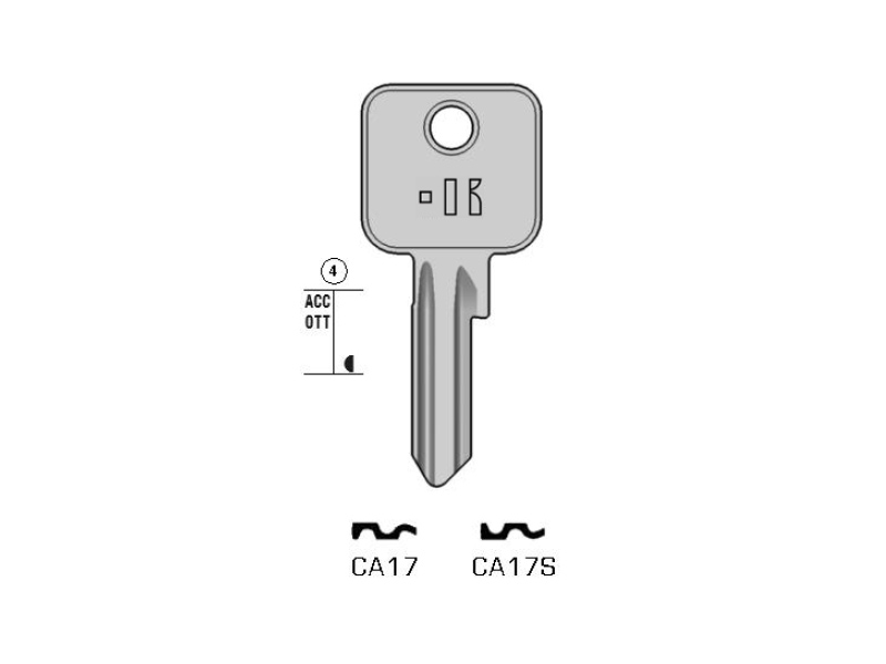 CS47-CA17/K000 CHIAVE (50)