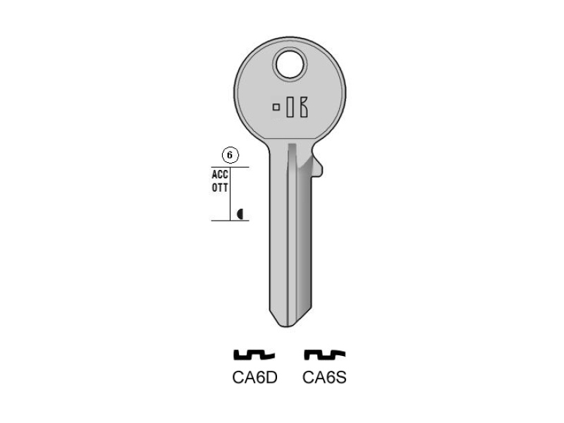 CS501-CA6D/K000 CHIAVE  (50)