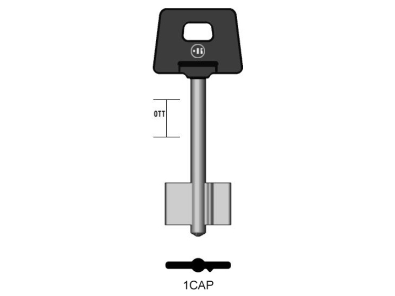 CSP-1CAP/K041 CHIAVE DOP.MAP. (25)