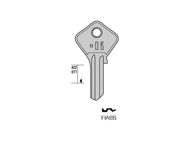 FI233-FIA6S/K000 CHIAVE  (100