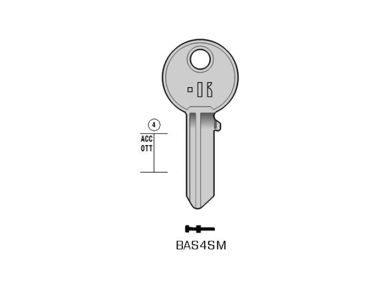 FM2-BAS4SM/K000 CHIAVE  (100)