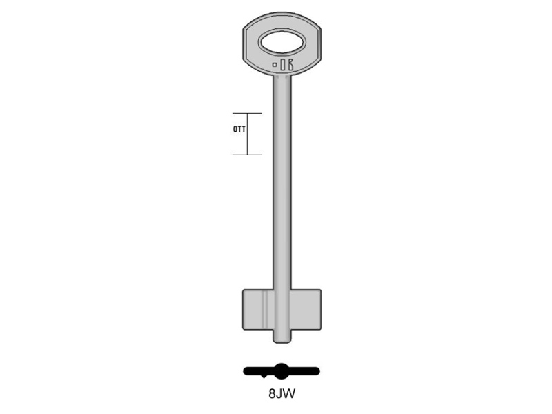 JW60-8JW/K000 CHIAVE DOP.MAP.  (25)