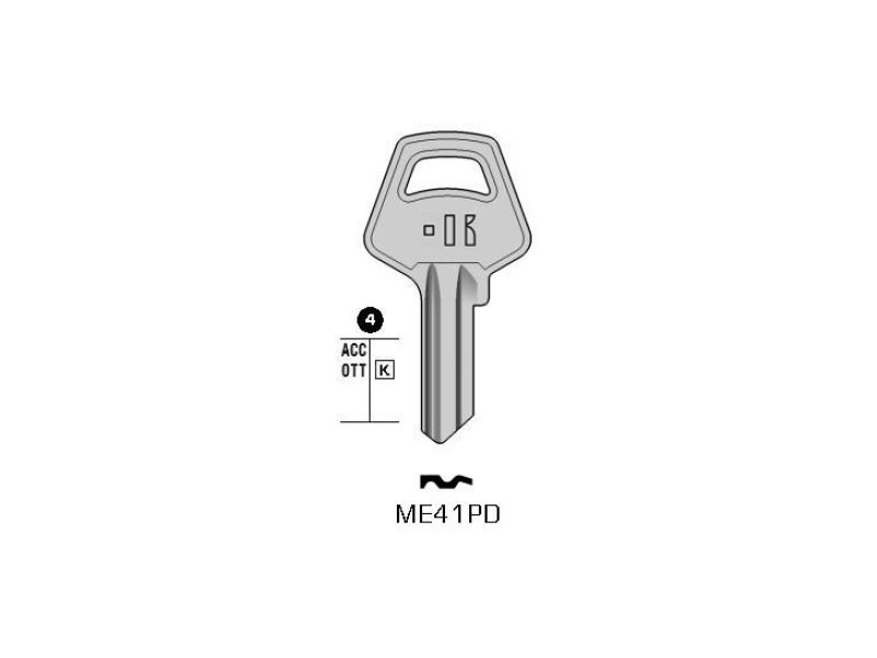 MER1-ME41PD/K000 CHIAVE (100)