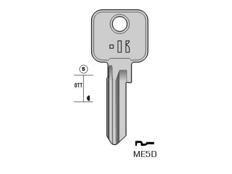 MER8-ME5D/K000 CHIAVE (50)