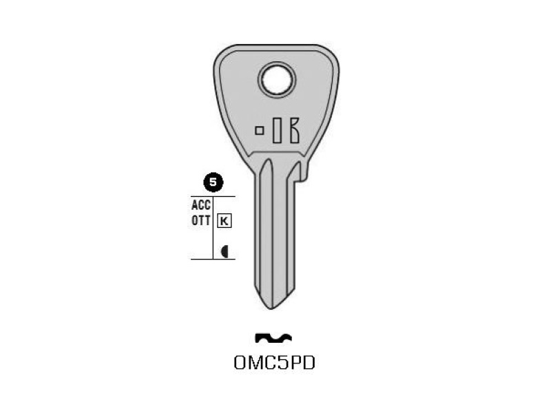 OC074-OMC5PD/K000 CHIAVE (100)