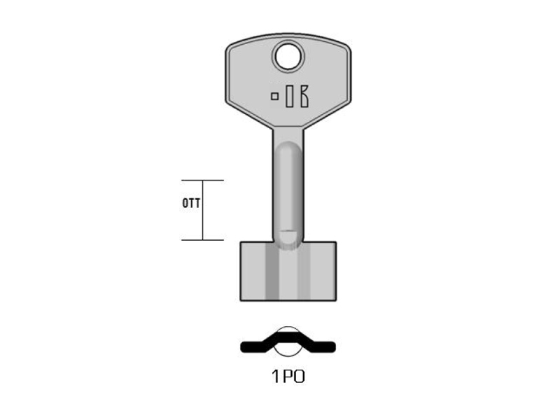 POP-5PT24-1PO/K000 CHIAVE DOP.MAP.(25)