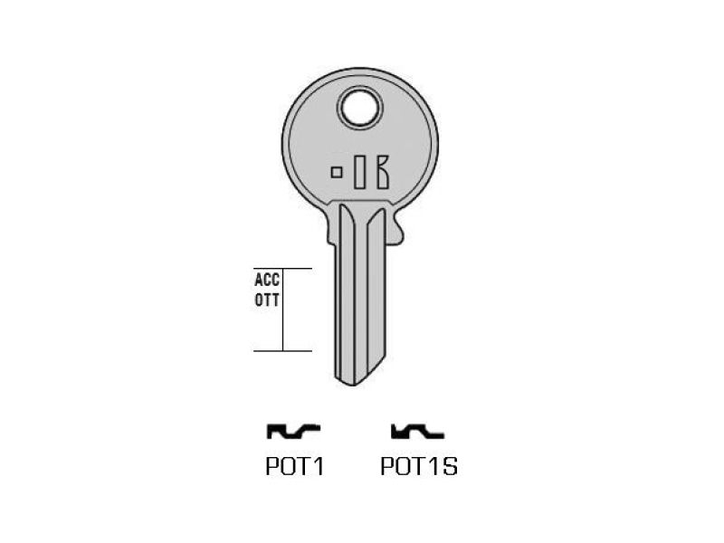 PT1-POT1S/K000 CHIAVE (25)