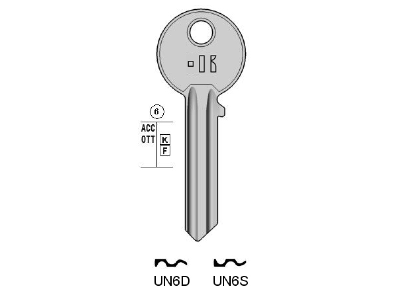 UL054-UN6D/K000 CHIAVE (100)