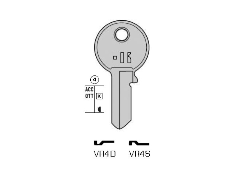 VI082-VR4D/K000 CHIAVE (100)