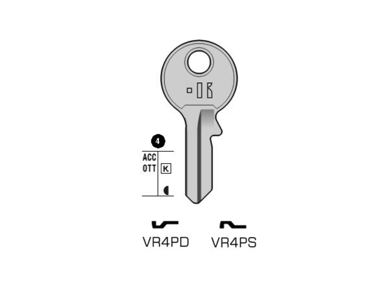 VI084-VR4PD/K000 CHIAVE (100)
