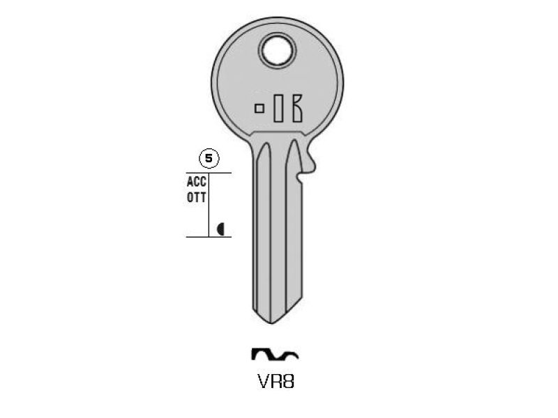 VI8-VR8/K000 CHIAVE (100)