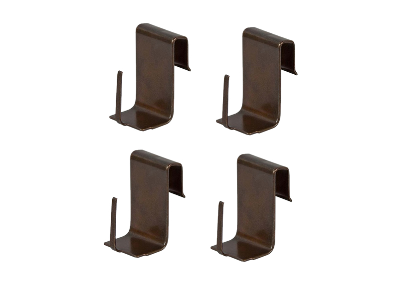 GANCIO MOLLA INFISSI PVC E LEGNO NOCE