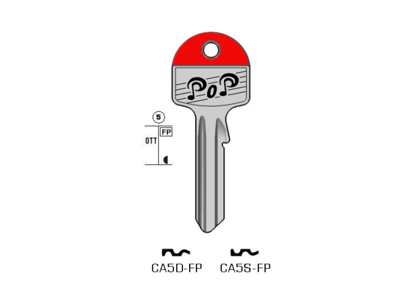 CS206-CA5D-FP/K04 SWING POP CHIAVE (100