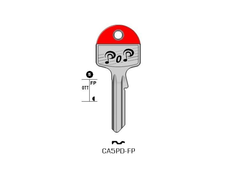 CS7AZ-CA5PD-FP/K04 SWING-POP CHIAVE (100