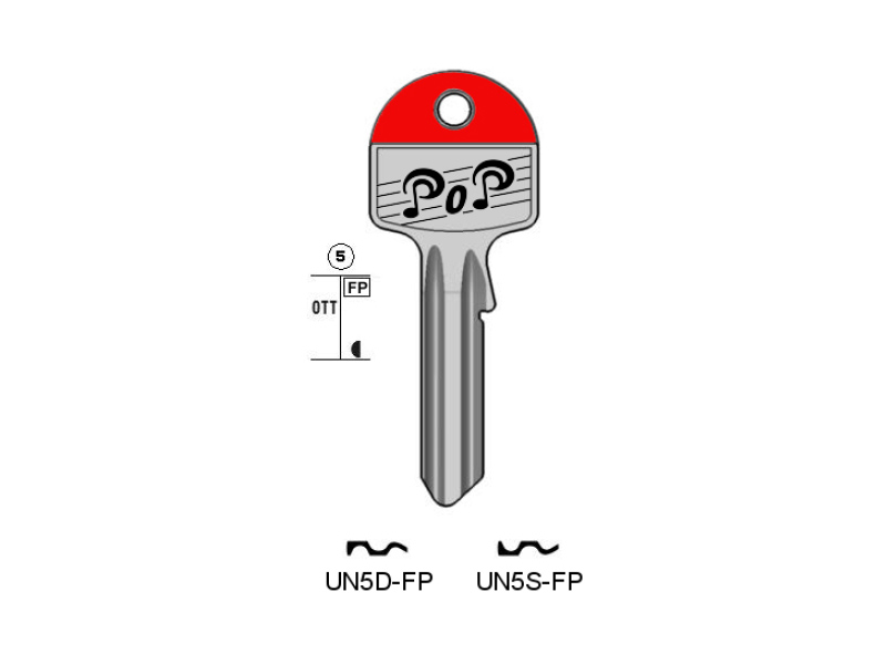 UL050-UN5D-FP/K04 SWING-POP CHIAVE (100