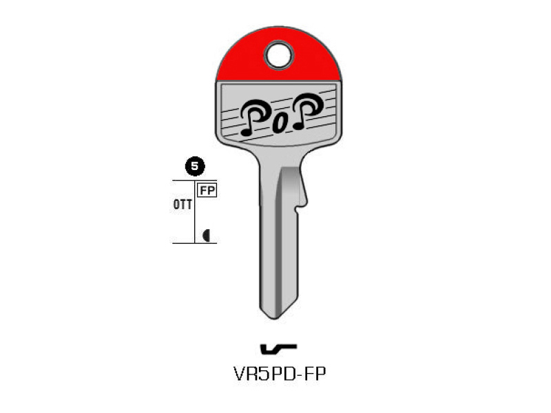 VI086-VR5PD-FP/K04MIX POP CHIAVE (100