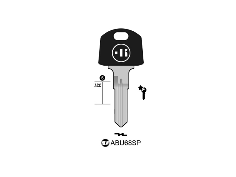 AB59RAP-ABU68SP/K141 CHIAVE  (25)
