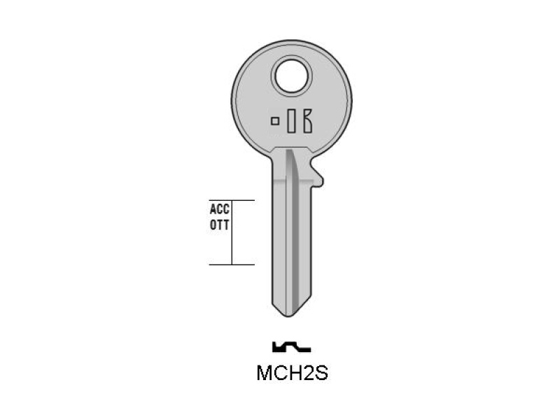 MH2-MCH2S/K000 CHIAVE  (100)