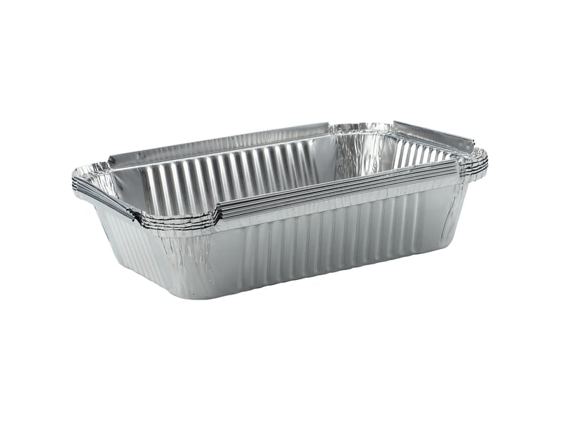 CONTENITORE ALLUMINIO 3 PORZIONI 4pz