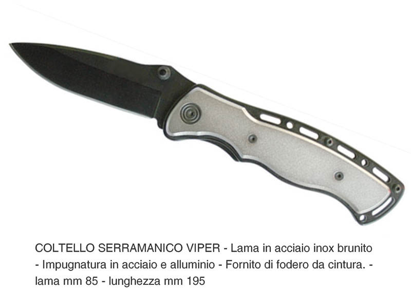 COLTELLO SERRAMANICO VIPER   1960898