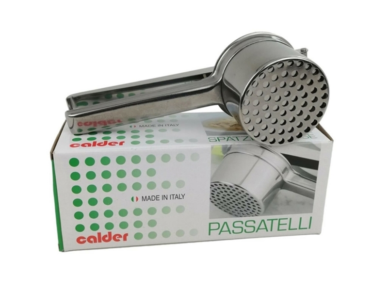 SCHIACCIAPASSATELLI INOX FORO LARGO 541