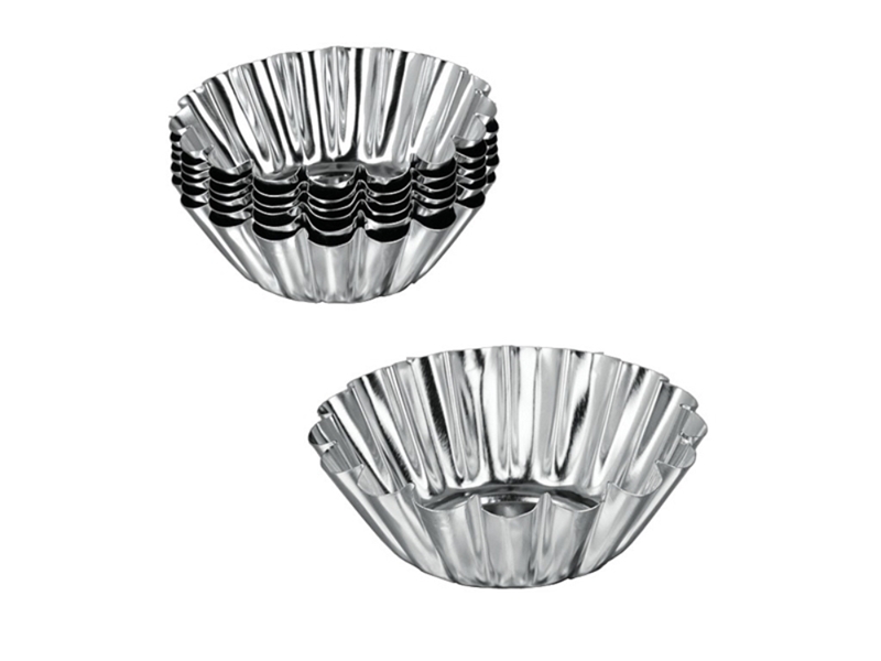 STAMPI BISCOTTI INOX D.8 6pz