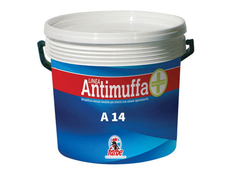 TEMPERA A14 TRASPIRANTE ANTIMUFFA 4LT***