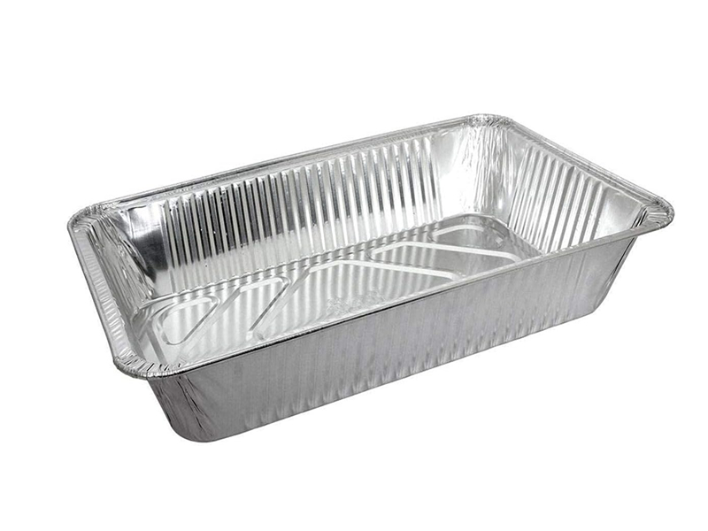 CONTENITORE ALLUMINIO 2 PORZIONI 100pz