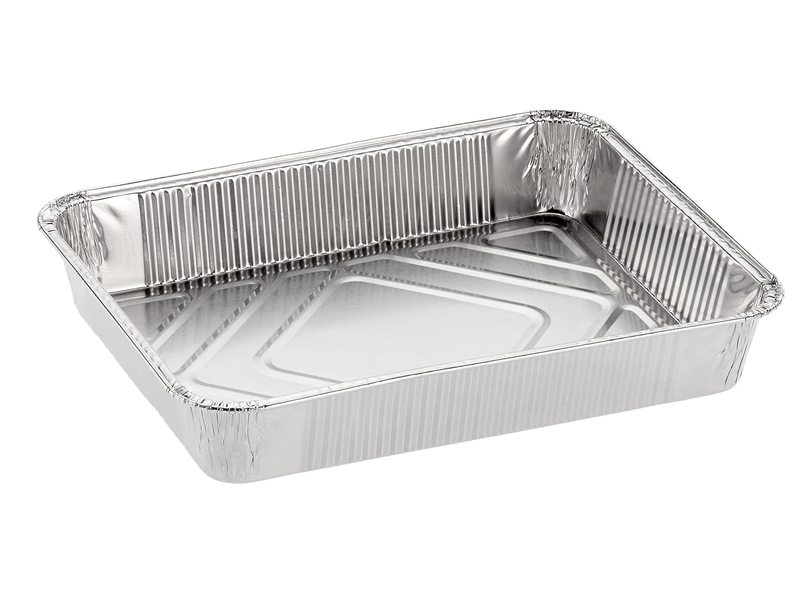 CONTENITORE ALLUMINIO 8 PORZIONI 50pz