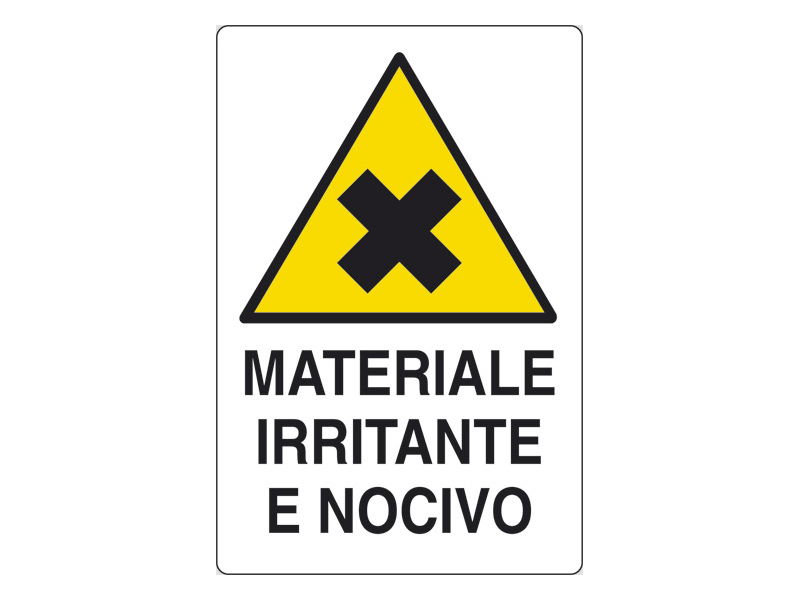 CARTELLO MATERIALE IRRIT/NOCIV 20X30 ALL