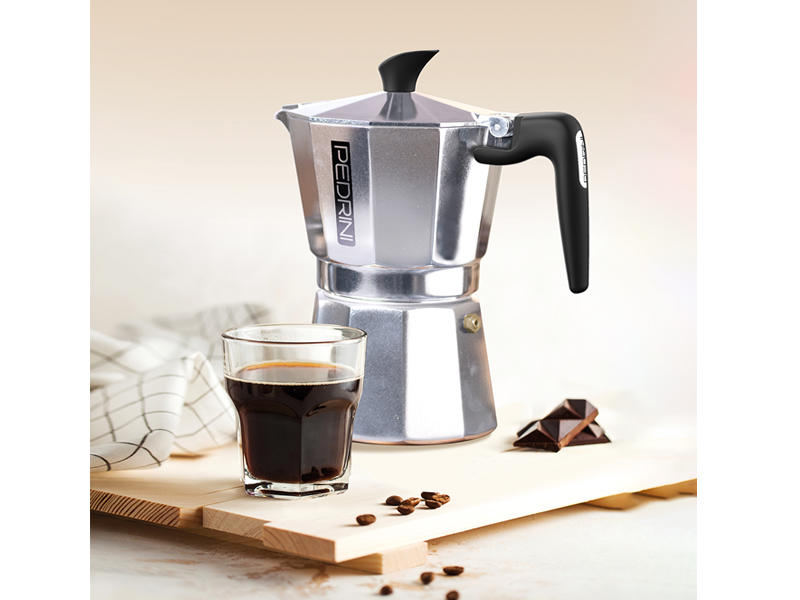 CAFFETTIERA ALLUMINIO 6 TZ PEDRINI