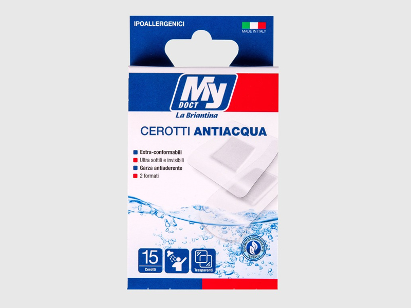 CEROTTI MISURA ANTIACQUA 15pz ASSORTITI