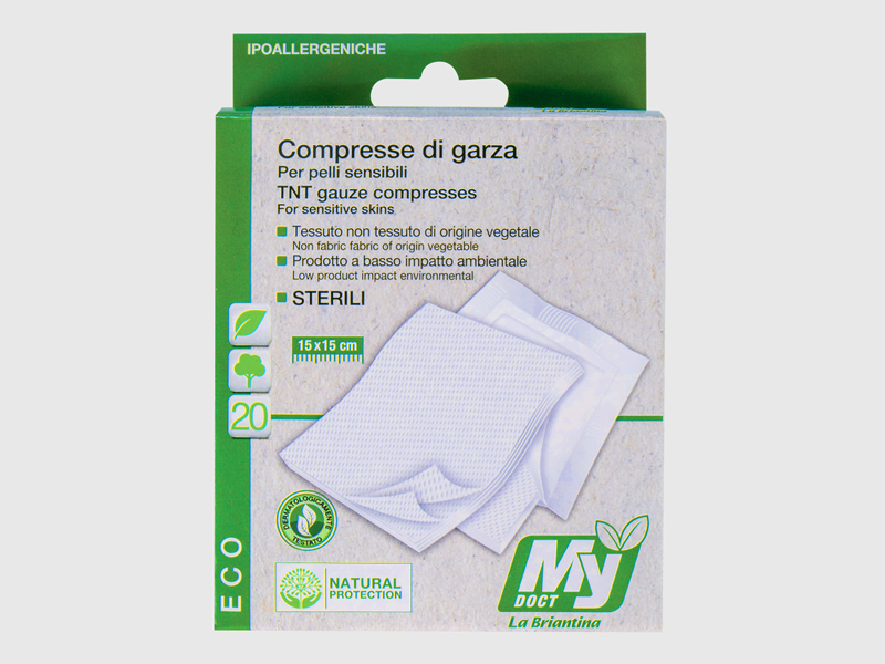 GARZE STERILI 20pz cm.15X15