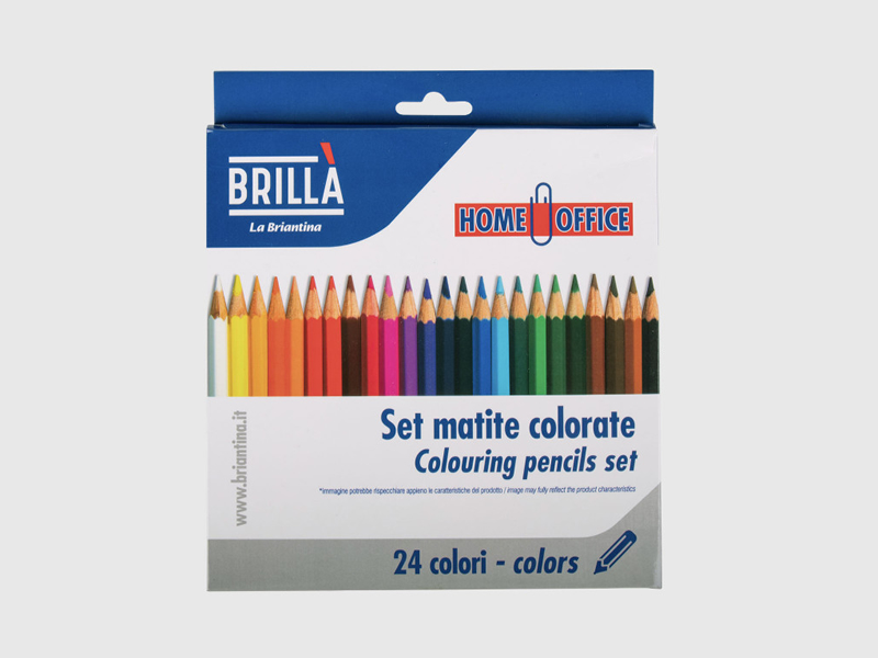 PASTELLI MATITE MIX COLORATE 24pz