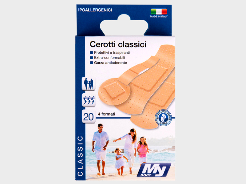 CEROTTI CLASSICI MISURA ASSORTITI 20PZ