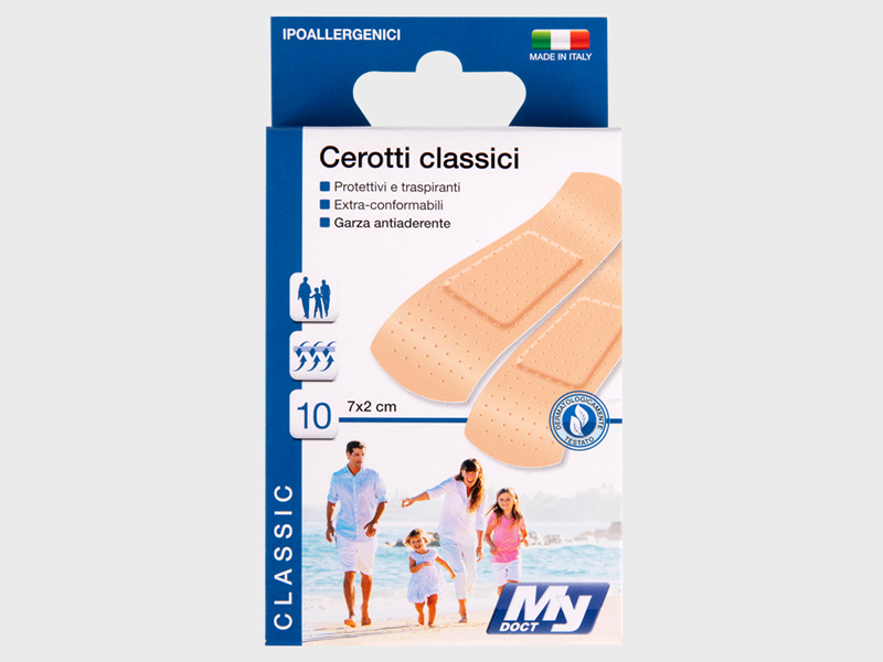 CEROTTI CLASSICI MISURA cm.10x7 10PZ