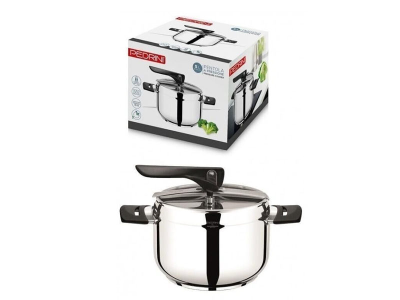 PENTOLA PRESSIONE 5LT PEDRINI