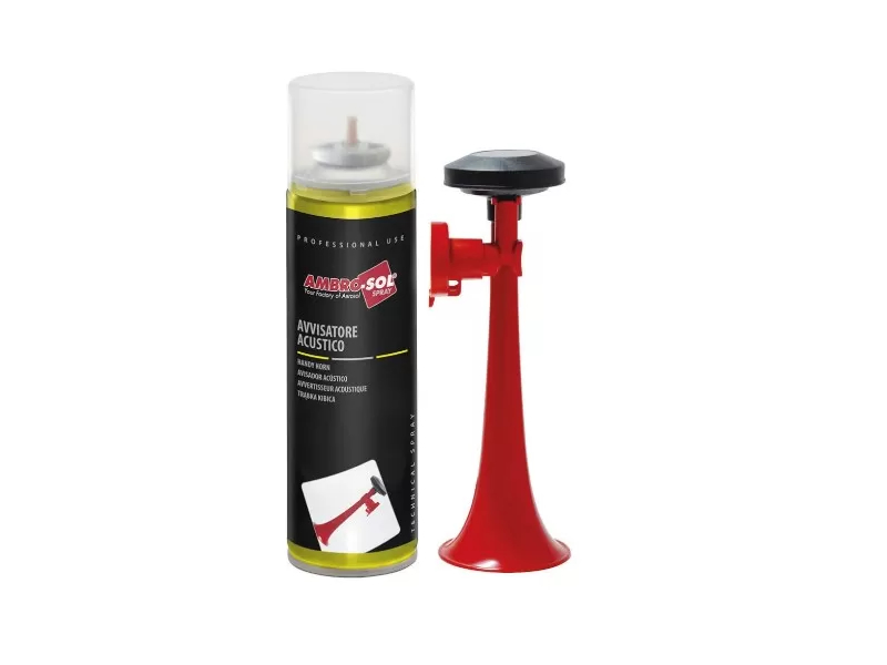 TROMBETTA AVVISATORE ACUSTICO 250ml T001