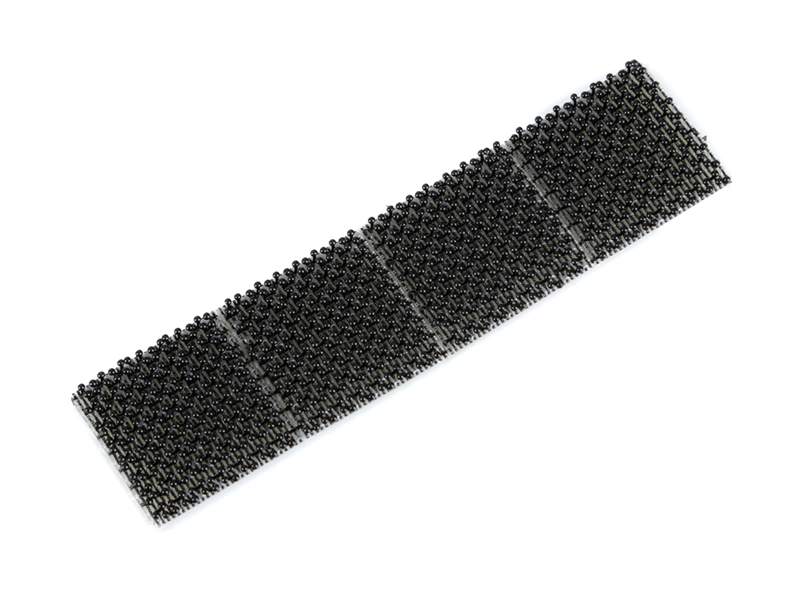 VELCRO ADESIVO DUOTEC mm.75X25h 4pz NERO