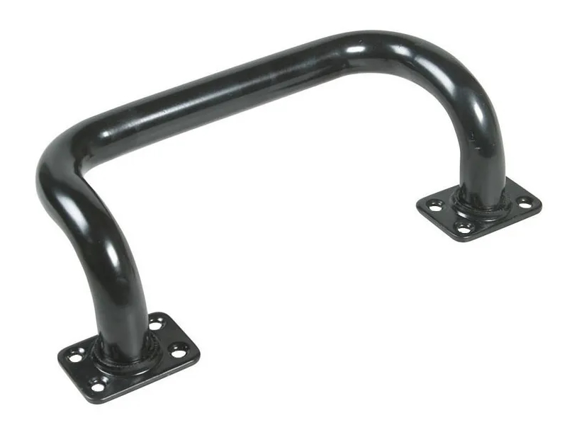 MANIGLIONE PORTONE PIEGATO CM.28  491