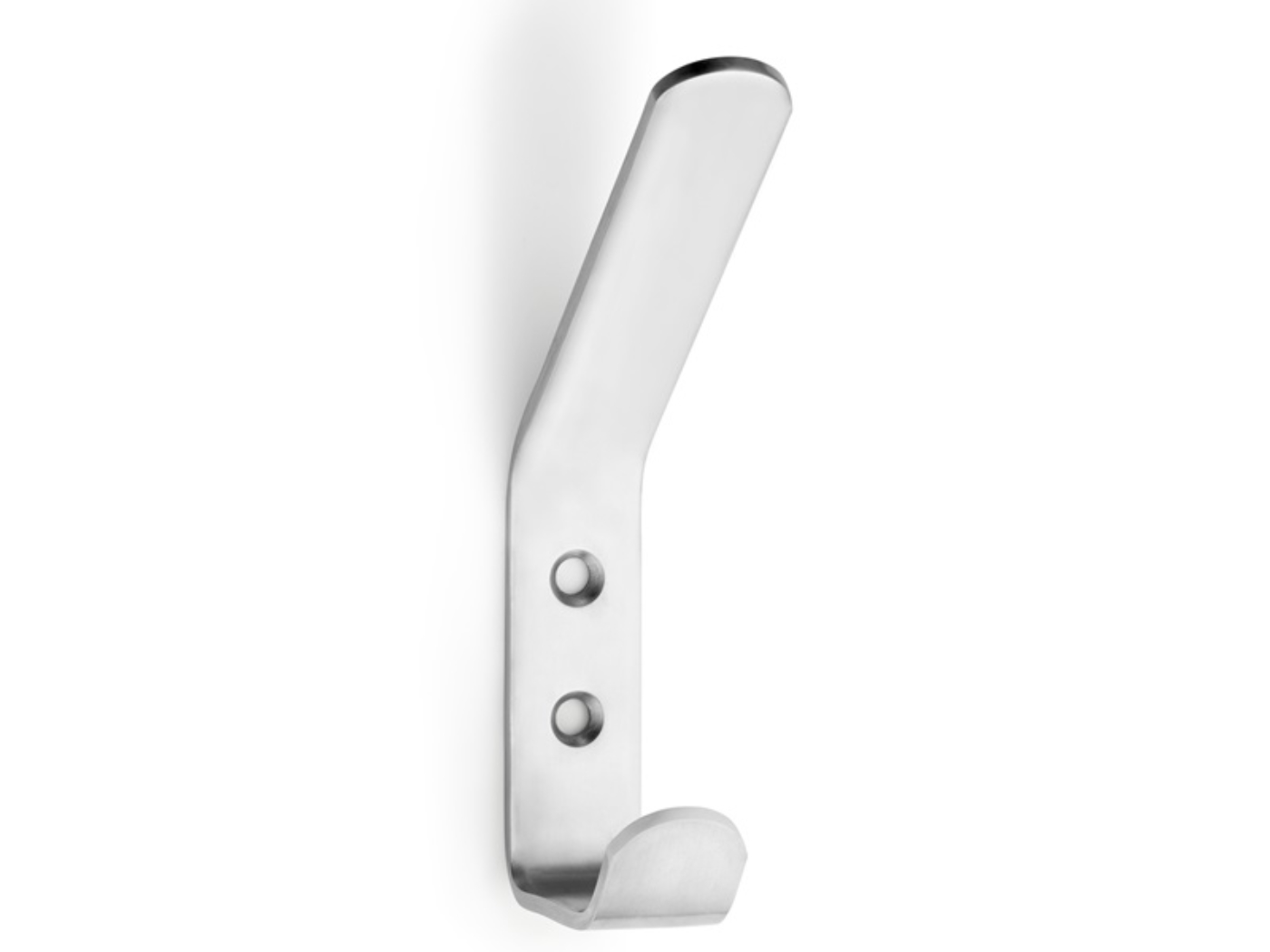 GANCIO APPENDIABITI SINGOLO INOX  3056