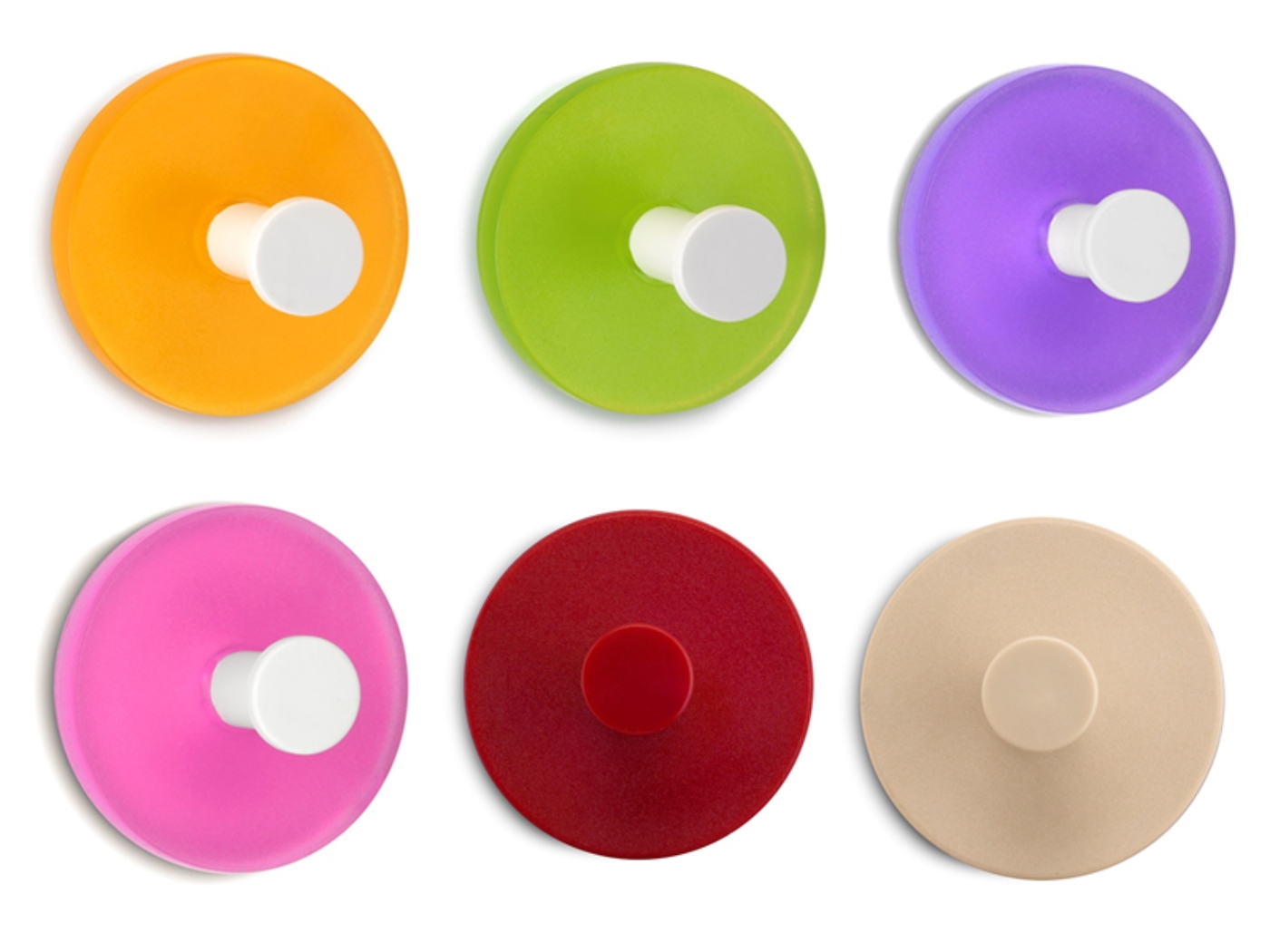 GANCIO ADES. COLORATO TONDO BL.2  2311